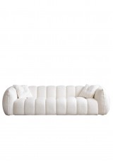 Aire Boucle Sofa 3 seater *BEIGE Aire Boucle Sofa 3 seater *BEIGE